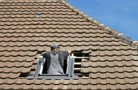 Pose de velux - Létra